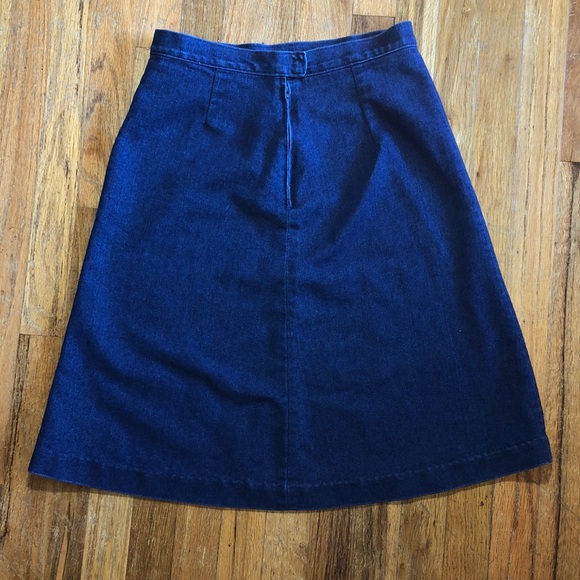 Vintage Denim Skirt - Picture 3 of 5